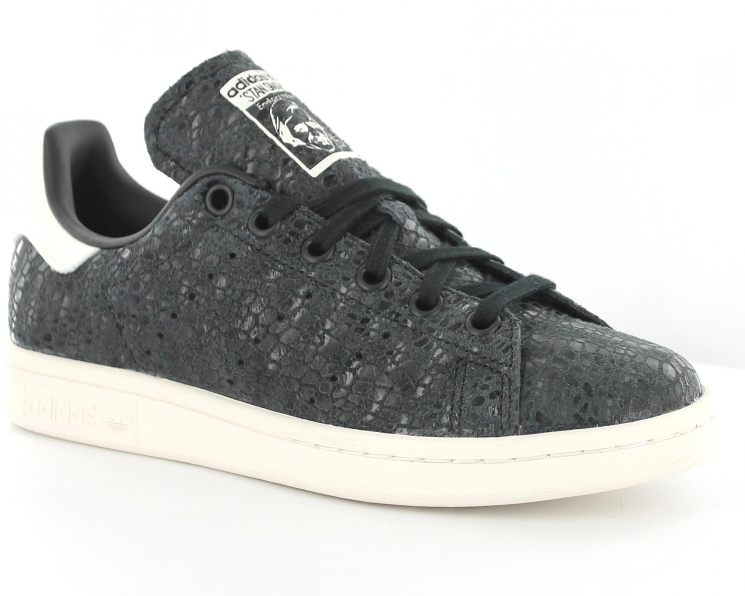 stan smith blanc noir femme