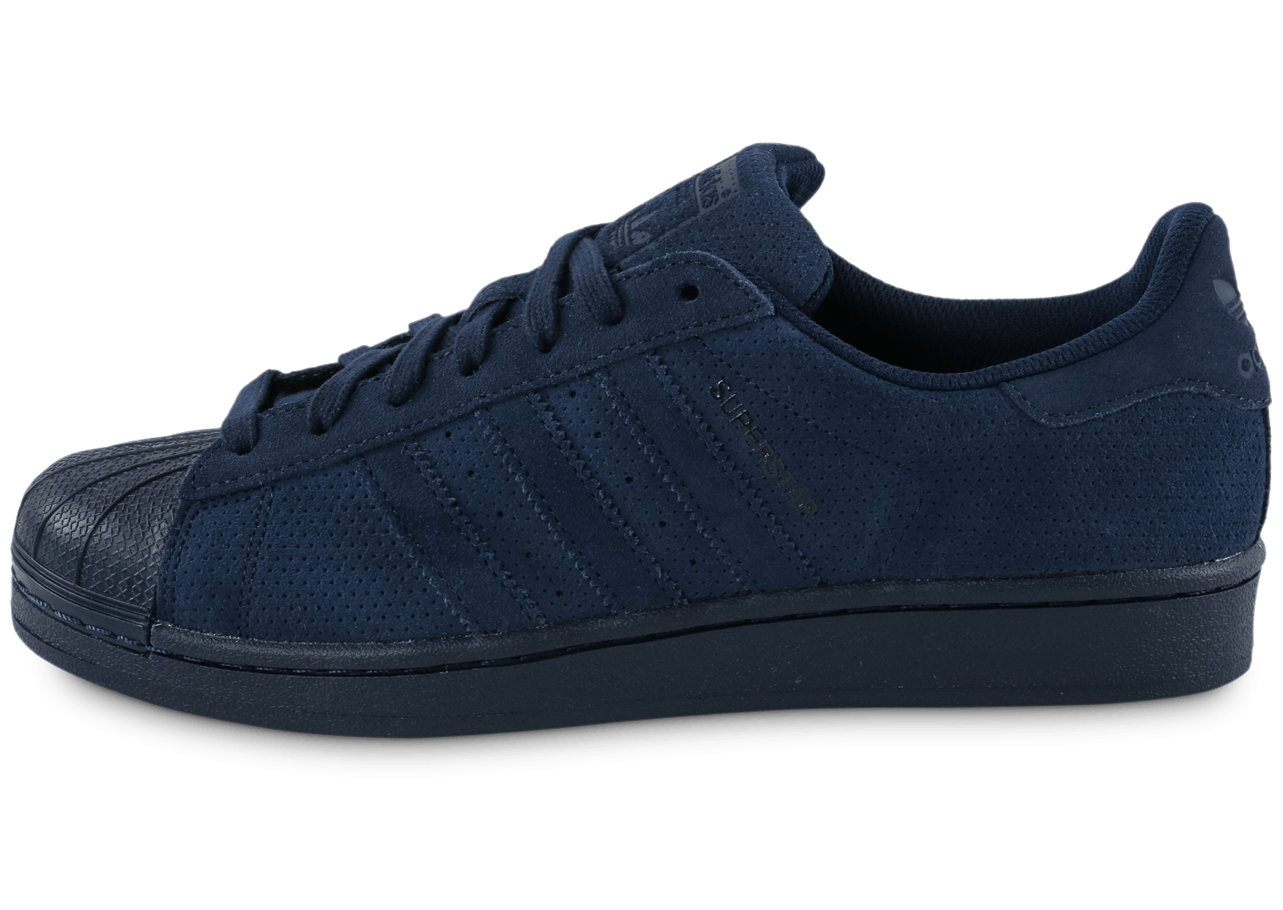 adidas superstar homme blanche et bleu