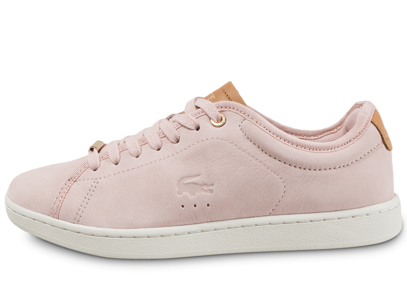 lacoste chaussure femme rose